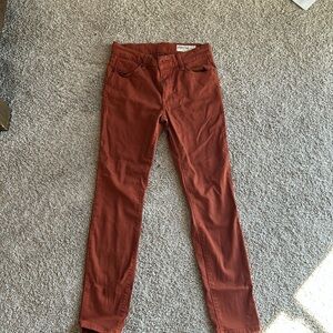 Rust colored Pistola jeans
